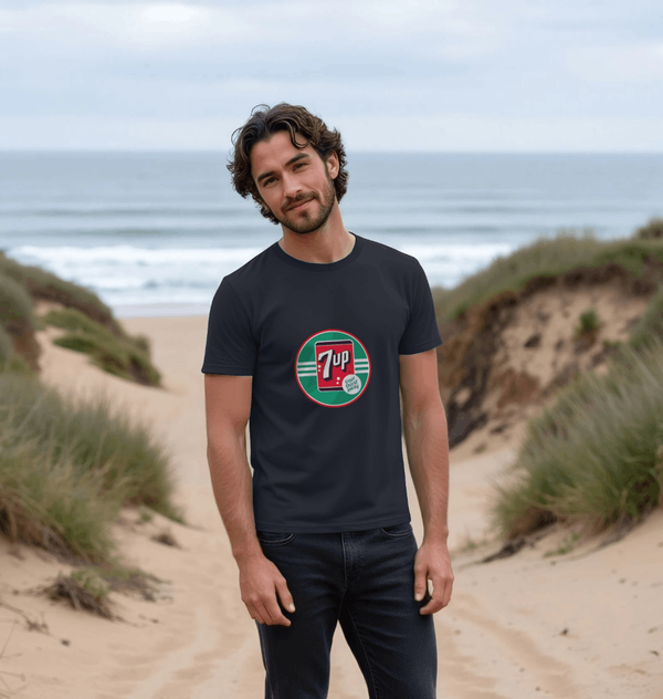 parka london 7UP Thirst Away Navy T-Shirt