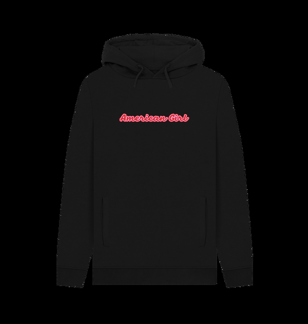 Parka London American Girl Black Hoodie