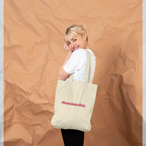 parka london American Girl Natural Tote Bag