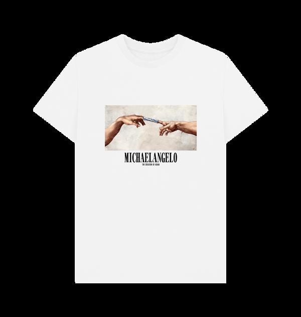 Parka London Apoh Creation Of Adam White T-Shirt