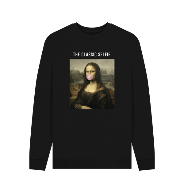 Parka London Apoh Da Vinci Selfie Black Sweatshirt