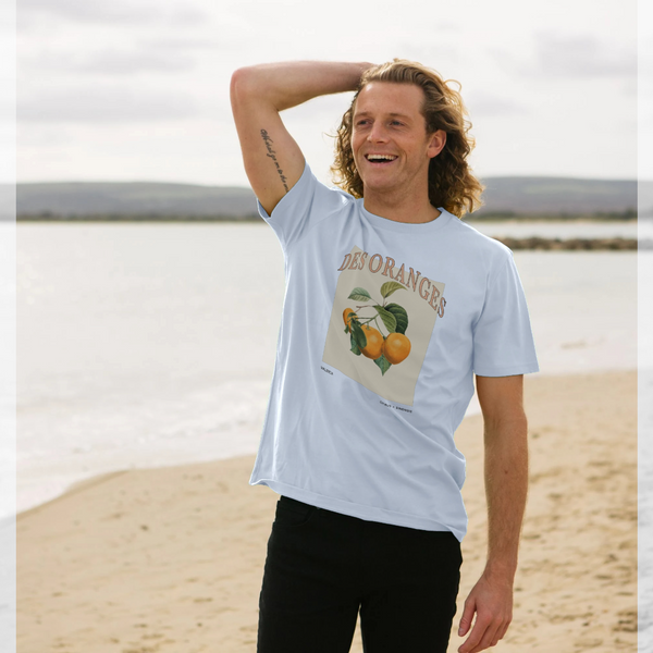 parka london APOH Des Oranges Light Blue T-Shirt