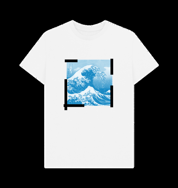 Parka London Apoh Hokusai Tape White T-Shirt