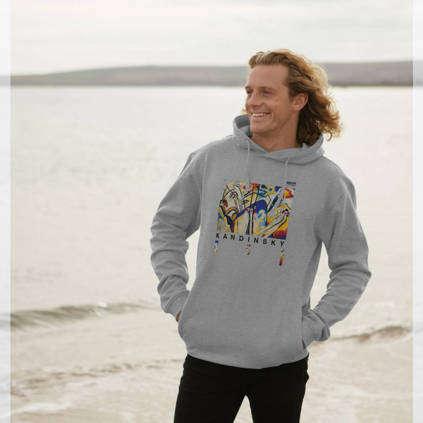parka london apoh Kandinsky Heather Grey Hoodie