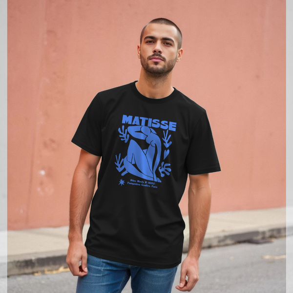 parka london APOH Matisse Blue Nude Black T-Shirt