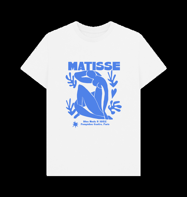 Parka London Apoh Matisse Blue Nude White T-Shirt