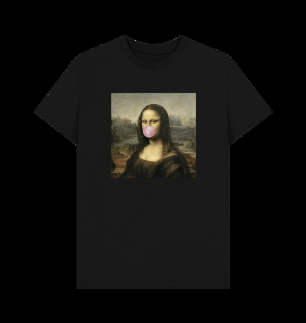 Parka London APOH Mona Lisa Bubble Black T-Shirt