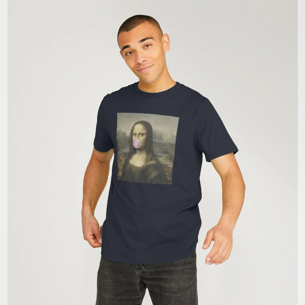 parka london APOH Mona Lisa Bubble Navy T-Shirt