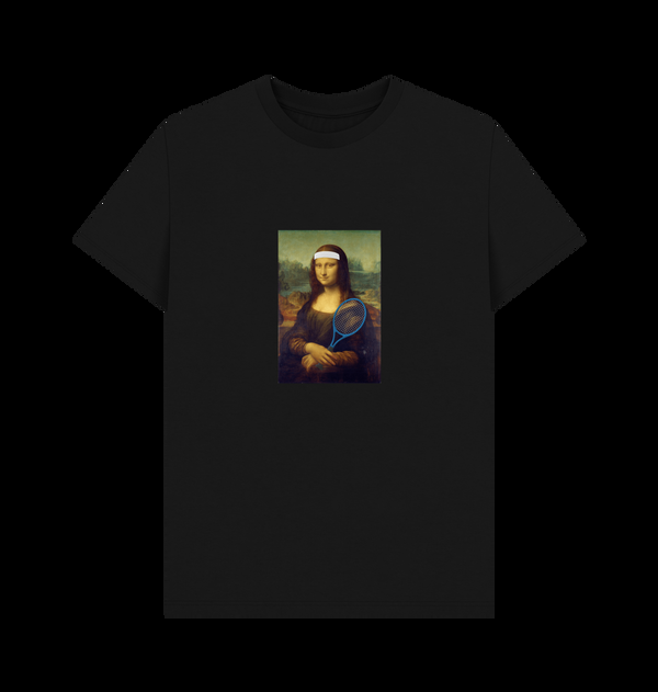 Parka London Apoh Mona Lisa Tennis Black T-Shirt