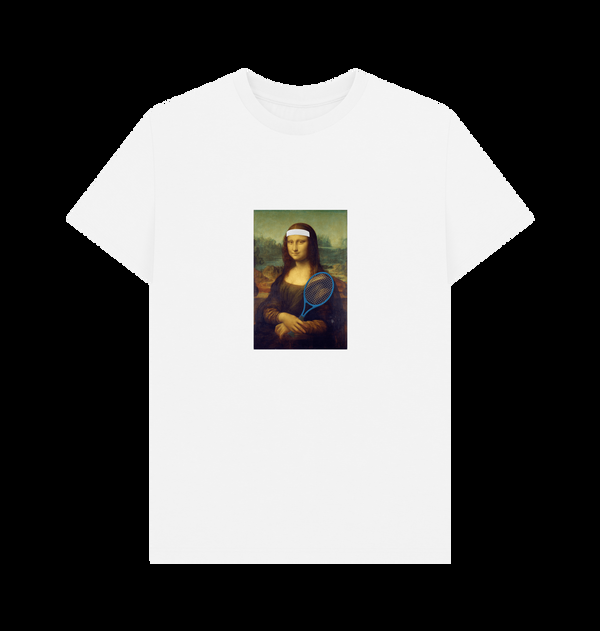 Parka London Apoh Mona Lisa Tennis White T-Shirt