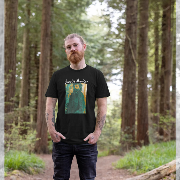 parka london apoh Monet Black T-Shirt