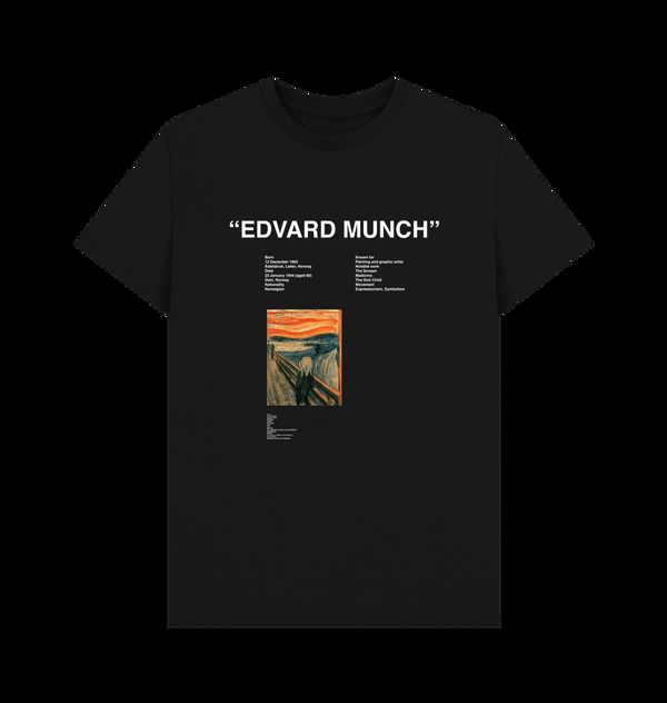 Parka London Apoh Munch Edvard Black T-Shirt