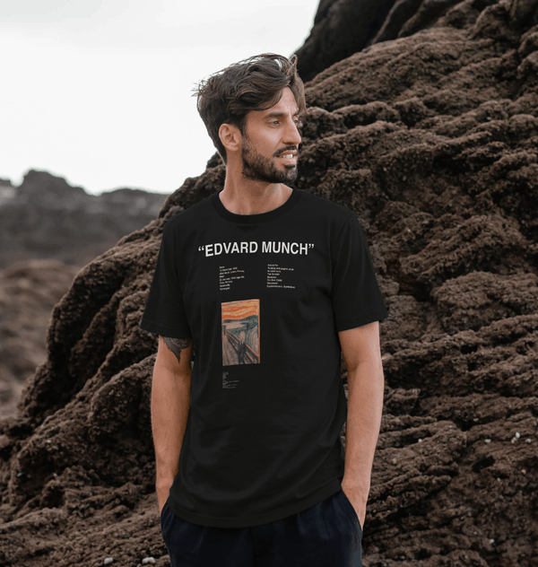 parka london apoh Munch Edvard Black T-Shirt