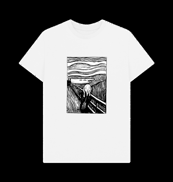 Parka London Apoh Munch Lino White T-Shirt