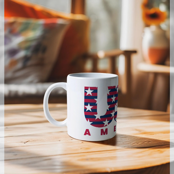 parka london apoh USA Stars & Stripes Graphic Mug