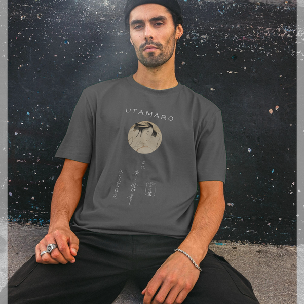 parka london APOH Utamaro Charcoal T-Shirt