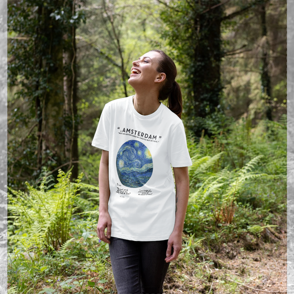 parka london apoh Van Gogh Amsterdam White T-Shirt