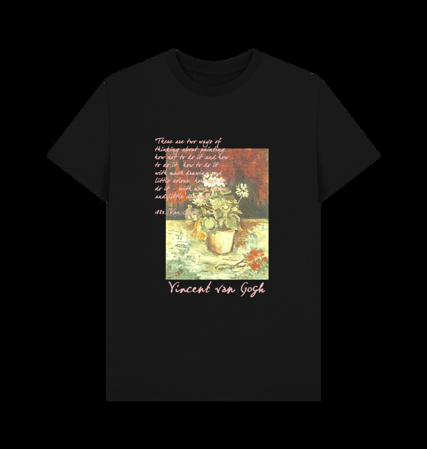 Parka London APOH Van Gogh Geranium Black T-Shirt