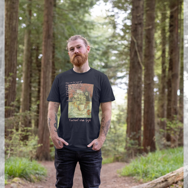 parka london APOH Van Gogh Geranium Navy T-Shirt