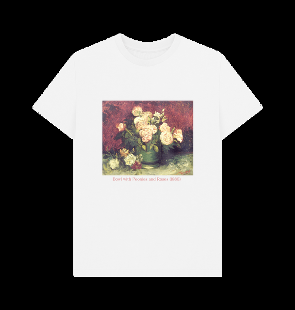 Parka London APOH Van Gogh Peonies White T-Shirt