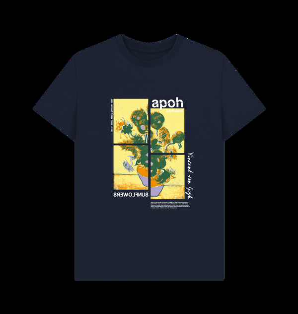 Parka London APOH Van Gogh Sunflowers Navy T-Shirt