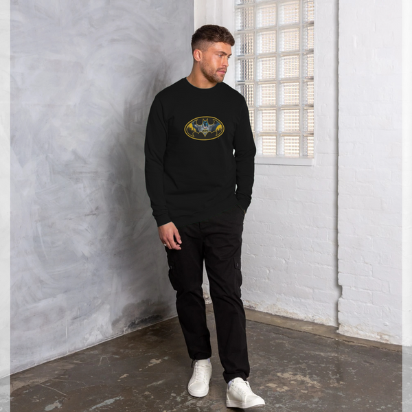 parka london Batman Gotham Black Sweatshirt