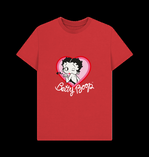 Parka London Betty Boop 'Blow A Kiss' Red T-Shirt