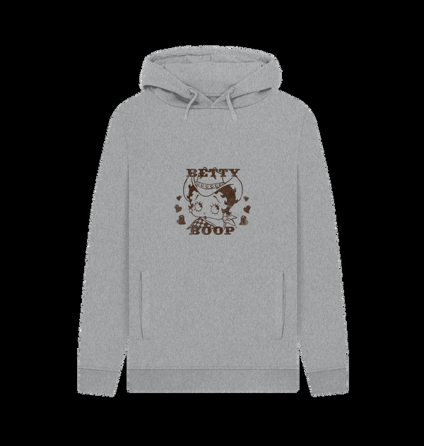 Parka London Betty Boop Cowgirl Grey Hoodie