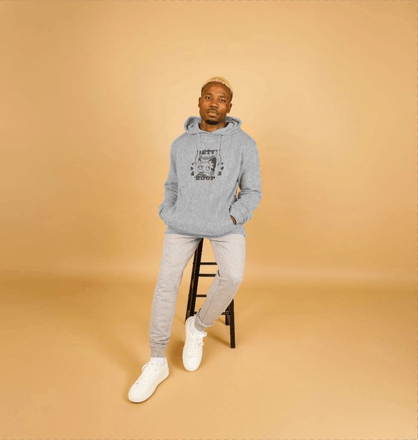 parka london Betty Boop Cowgirl Grey Hoodie