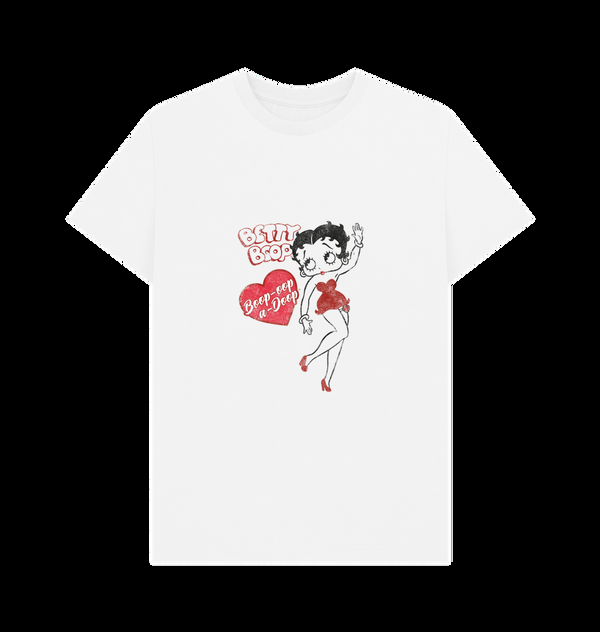 Parka London Betty Boop 'Oop-A-Doop' White T-Shirt