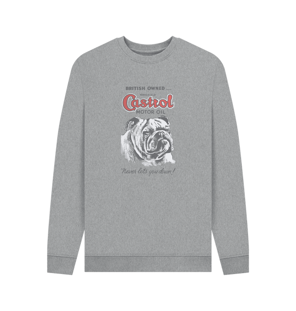 Parka London Castrol British Owned Grey Sweatshirt