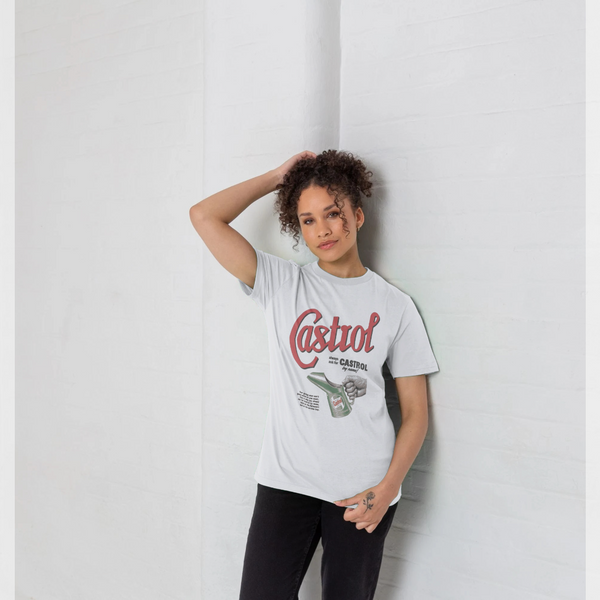 parka london Castrol By Name White T-Shirt
