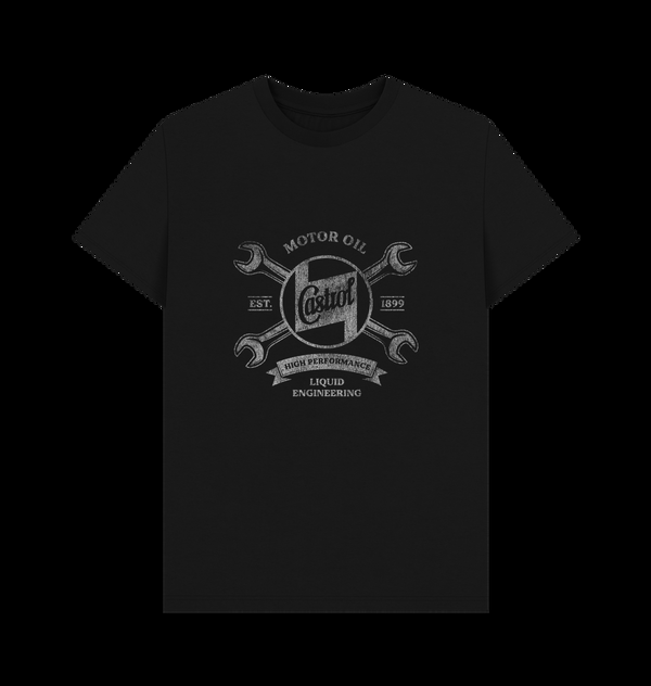 Parka London Castrol Est 1899 Black T-Shirt