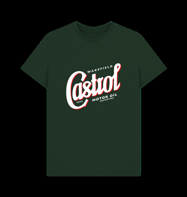 Parka London Castrol Registered Logo Green T-Shirt