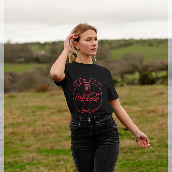 parka london Coca Cola Always Black T-Shirt