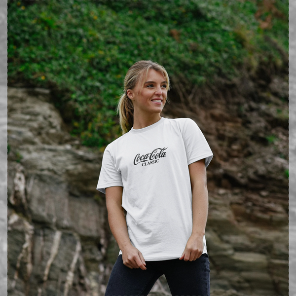 parka london Coca Cola Classic White T-Shirt