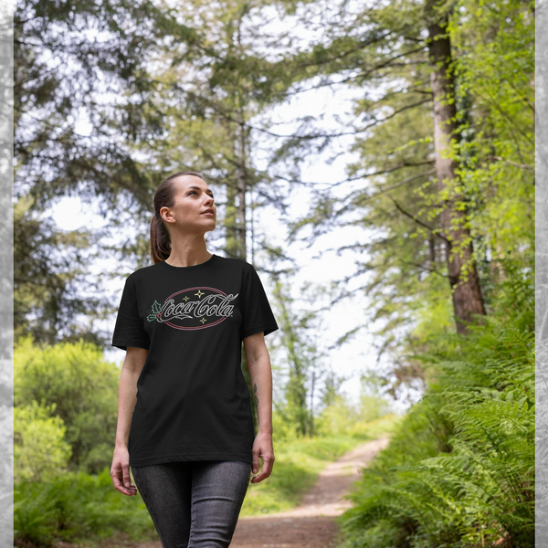 parka london Coca Cola Neon Sign Black T-Shirt