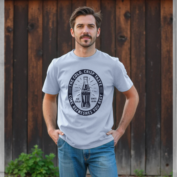 parka london Coca Cola Oval Navy T-Shirt