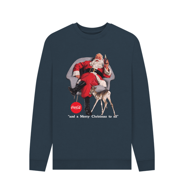 Parka London Coca Cola Santa Navy Sweatshirt