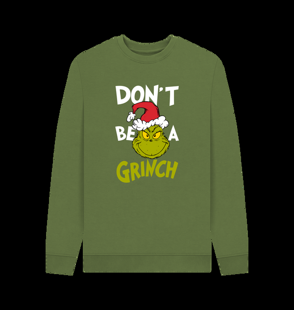 Parka London Don't Be A Grinch Green Sweatshirt
