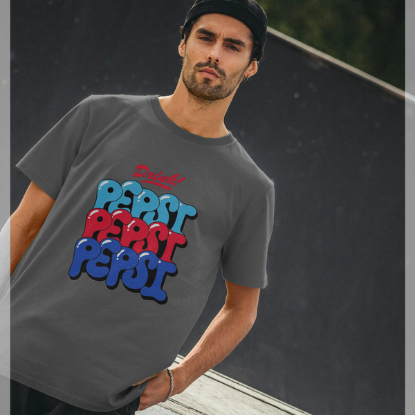 parka london Drink Pepsi Slate Grey T-Shirt