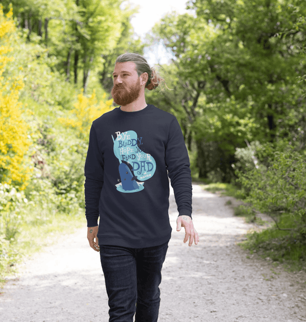 parka london Elf 'Bye Buddy ' Navy Sweatshirt