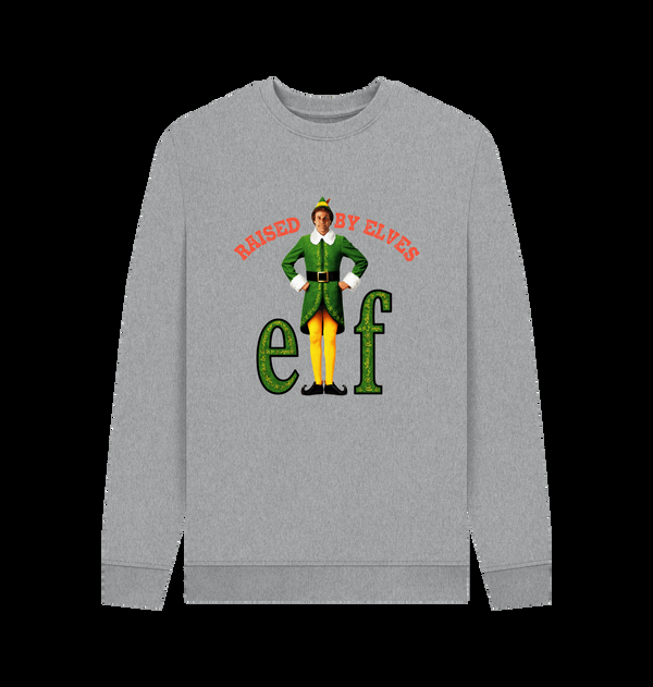 Parka London Elf Movie Heather Grey Sweatshirt