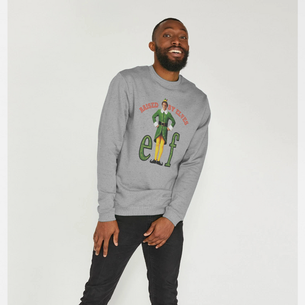 parka london Elf Movie Heather Grey Sweatshirt