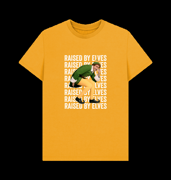 Parka London Elf 'Raised By Elves' Yellow T-Shirt