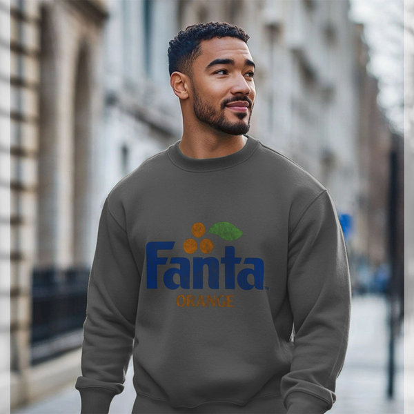 parka london Fanta Orange Charcoal Sweatshirt