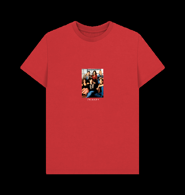 Parka London Friends Cast Photo Red T-Shirt