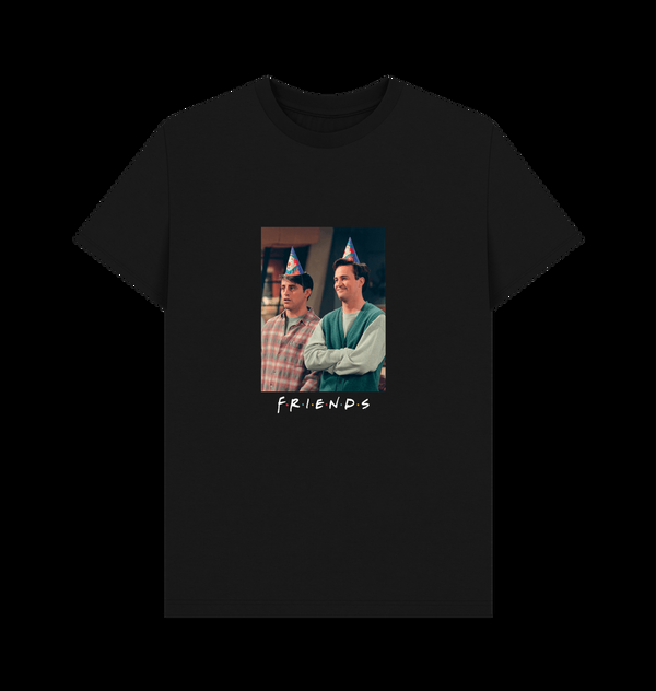Parka London Friends Joey & Chandler Black T-Shirt