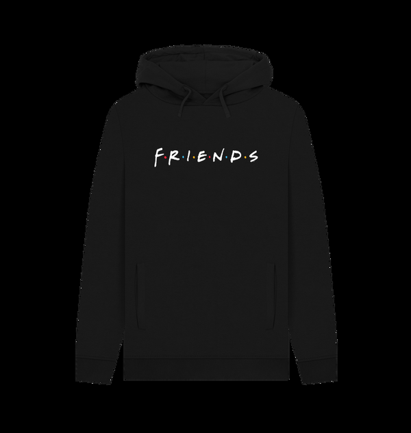 Parka London Friends Logo Graphic Black Hoodie