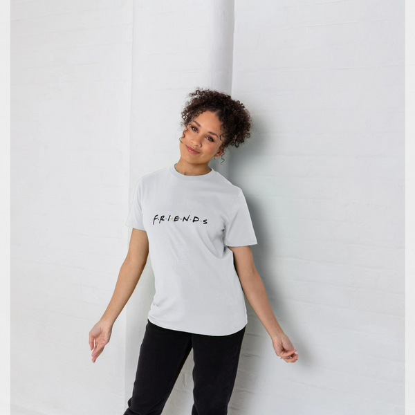 parka london Friends Logo Unisex White T-Shirt